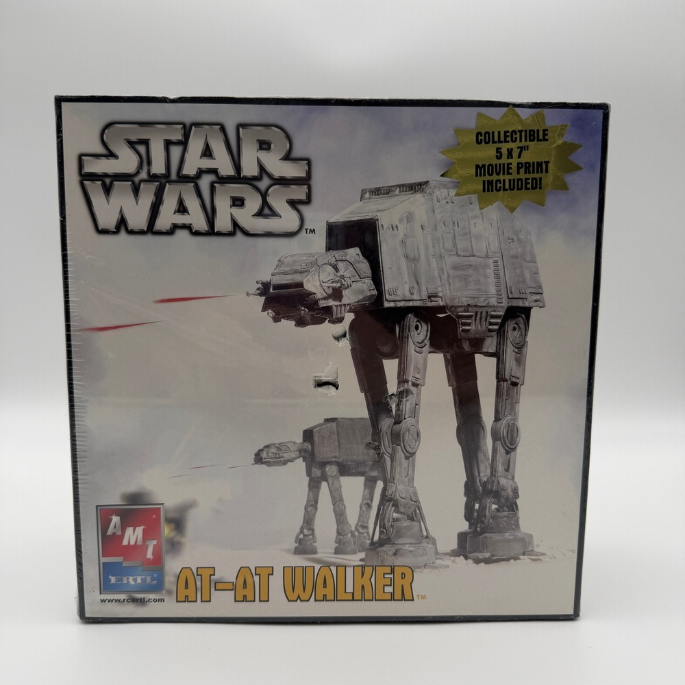 Star Wars AMT Ertl AT-AT Walker‎ Model Kit 2005 Skill 2 NEW Sealed